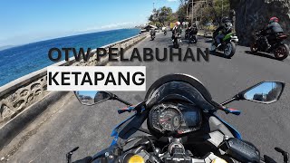 Part 4 OTW Pelabuhan Ketapang Banyuwangi I ZX25R [upl. by Eseilenna]