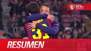 Resumen de FC Barcelona 81 SD Huesca  HD Copa del Rey [upl. by Hannis794]