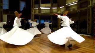 Whirling Dervish Performance Istanbul Turkey [upl. by Susejedairam]