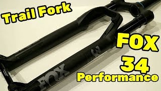 Fox 34 Performance Series with Fit Grip Damper 275 275 [upl. by Retsam597]