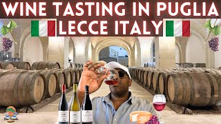 Wine Tasting in Puglia Lecce Italy at LAstore Masseria amp Winery  Southern Italy Adventure 🇮🇹 [upl. by Arleta]