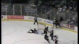 Olaf Kolzig Ridiculous Diving Save against Sabres  March 10 2004 [upl. by Einuj]