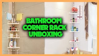 Bathroom Corner Rack Unboxing Review  Bathroom Corner Rack Price in Bangladesh [upl. by Edlyn]