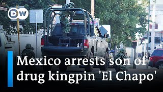 29 killed in Mexicos operation to arrest son of El Chapo  DW News [upl. by Eilatan]