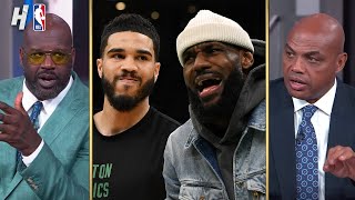 Inside the NBA on Lakers Beating the Celtics Without LeBron amp AD [upl. by Ellerred457]