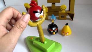 【Toys】🌈Angry Bird Real Sound Toy Knock On Wood [upl. by Aynatal661]