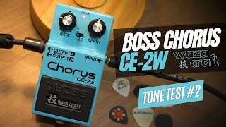 Boss CE2w On Bass [upl. by Nyvar67]