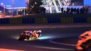 24 Heures Motos 2015  Les highlights de la septième heure de course [upl. by Toomay]