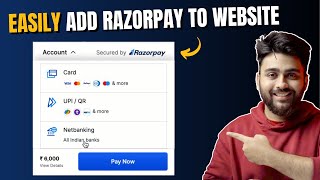 2024  Easily Add Razorpay Payment to WordPress [upl. by Gerk908]