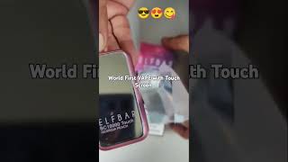 World First VAPE with Touch Screen fun travel reviews  amaze  e cigarette  smoke [upl. by Mclain840]