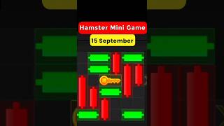 Hamster kombat mini game today  Hamster kombat mini game key  15 September hamster kombat new key [upl. by Emlyn]