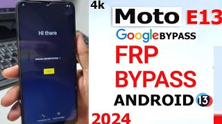 Moto g14 FRP Bypass Android 13Moto g14 Google account lock Unlock [upl. by Myron846]