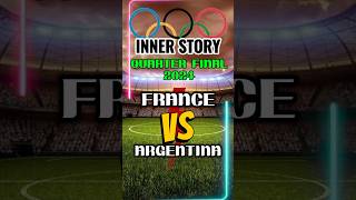 France vs Argentina 10 HIGHLIGHTS  Olympics 2024 QuarterFinal shorts viralshorts trending [upl. by Hervey]