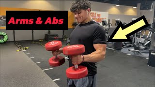 Arms and Abs workout [upl. by Samtsirhc]