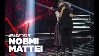 Noemi Mattei quotStrongquot  Blind Auditions 1  TVOI 2019 [upl. by Caesaria]