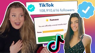 HOW I SURPASSED CHARLI DAMELIO IN TIKTOK FOLLOWERS ON BITLIFE [upl. by Eilyac937]