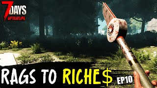 Rags to Riches EP10 Chalcopiryte and Casiteretete  7 Days to Die [upl. by Valerian]