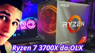 Comprei um Ryzen 7 3700X na OLX Unboxing e testes [upl. by Rusty]