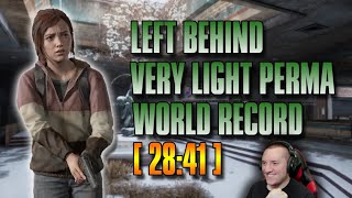 The Last of Us Left Behind Remake PS5 Speedrun World Record for Very Light Permadeath 28414 IGT [upl. by Enidlareg]