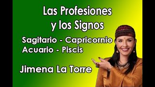 Profesiones y Los Signos  Sagitario Capricornio Acuario Piscis [upl. by Akinom709]