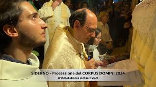 SIDERNO  Processione del CORPUS DOMINI 2024 by EL [upl. by Arnulfo]