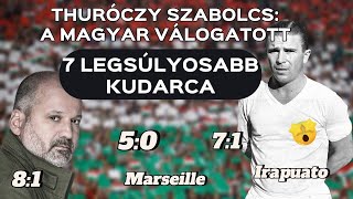 Thuróczy Szabolcs quotEzt rossz volt nézniquot  A magyar futball legnagyobb kudarcai  Listázó [upl. by Arbmik720]