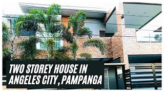 Fully Furnished Two Storey House for sale in Angeles City Pampanga • Ready for Occupancy [upl. by Clift]