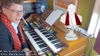 Chevaliers de Sangreal from The DaVinci Code on Lowrey Organ [upl. by Llecrup]