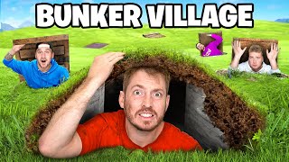 OVERNIGHT CHALLENGE IN 8 BURIED MICRO BUNKERS [upl. by Ardnayek388]