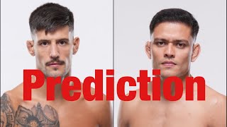 Joel Alvarez Vs Elves Brener Prediction [upl. by Ahsyla]