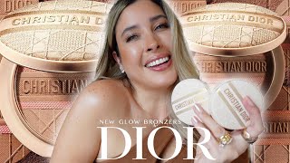 NEW DIOR GLOW BRONZERS  DIOR FOREVER NATURAL BRONZE GLOW  Review Swatches and Comparisons [upl. by Niledam]