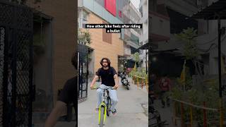 Sari bikes halki lagne lagti hai😂 relatablecontent viralshortsvideos theboys [upl. by Nagap]