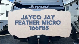 2024 Jayco Jay Feather Micro 166FBS  Video Walkthrough by Caleb at Meyers RV [upl. by Neelasor]