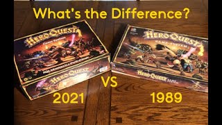 Heroquest 2021 Vs Heroquest 1989 [upl. by Eedissac]