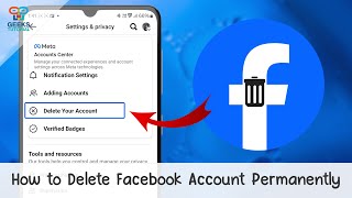 How to Delete Facebook Account Permanently Quick amp Easy [upl. by Cioban]