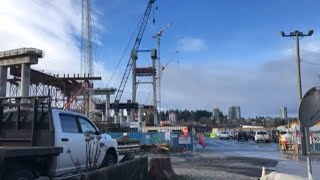 January 9 2024 Pattullo Bridge Replacement Project [upl. by Haggi]