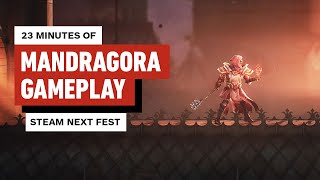 23 Minutes of Mandragora Gameplay  Steam Next Fest [upl. by Toland598]