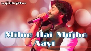 Arijit Singh  Milne Hai Mujhe Aayi Lyrics Song  Aashiqui 2  Aditya Roy K Sraddha K  Jeet G [upl. by Alemac]