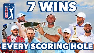 EVERY scoring hole from ALL of Scottie Scheffler’s wins in 2024 [upl. by Leumhs619]