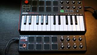 Akai MPK Mini Mk II Review  Pad Comparision to LPD [upl. by Nivahb]