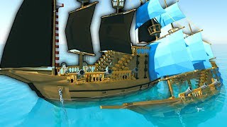 PIRATE SHIP BATTLE  Ylands Multiplayer Gameplay  Free To Play Release [upl. by Lunn]