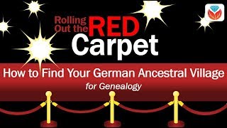 Finding German Villages for Genealogy and Family History with James M Beidler [upl. by Brander]