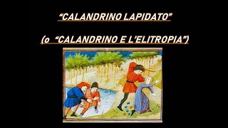 Letteratura Classe Seconda Boccaccio quotCalandrino lapidatoquot parte 2 [upl. by Yffat]