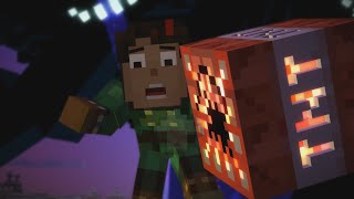 Minecraft Story Mode  All Death Scenes Episode 3 60FPS HD [upl. by Ellitnahc]