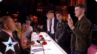 4MG have a trick up their sleeve for the Judges  Auditions  BGT 2019 [upl. by Hpesoy201]