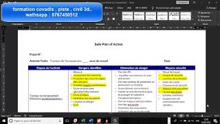 SPAfiche dévaluation des risques  تقويم الاخطار دورة تكوينية في HSE [upl. by Myk693]