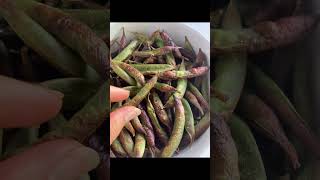 Crispy Air Fryer Snap Peas Easy OilFree 🤤👏🫛 [upl. by Adnarim]