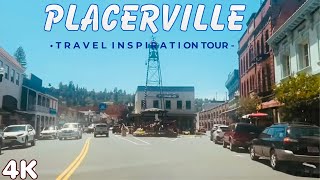 Placerville California  Driving Downtown  MROWENCALIFORNIA [upl. by Dnumsed]