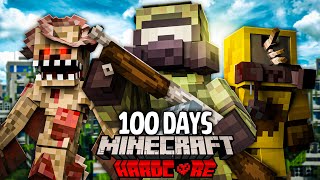 I Survived 100 Days in a ZOMBIE APOCALYPSE in Minecraft Hardcore [upl. by Arhas290]