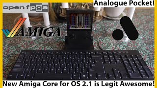 Analogue Pocket Gets a New Amiga PC Core Update How To Play Amiga on Pocket Today [upl. by Kcirded]